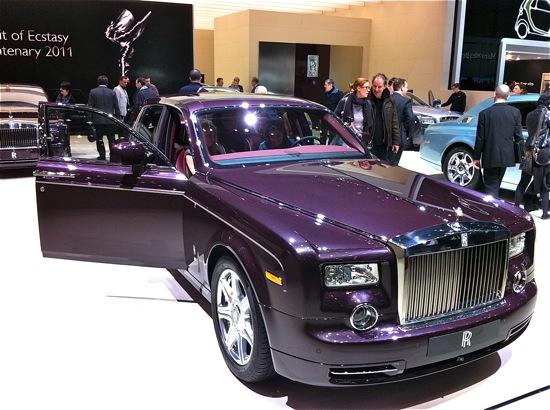 Rolls Royce schwarz Limousine 2011