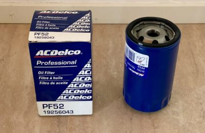 ACDelco PF52 Blau Motoro?lfilter 19256043