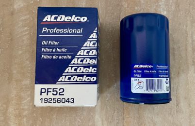 ACDelco PF52 Blau Motoro?lfilter 19256043