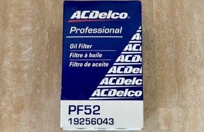 ACDelco PF52 Blau Motoro?lfilter 19256043