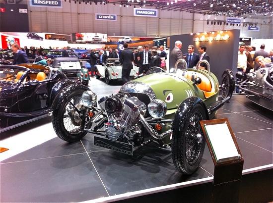 Morgan legt den legendären Threewheeler neu auf und präsentiert das Ergebnis auf dem Genfer Salon 2011