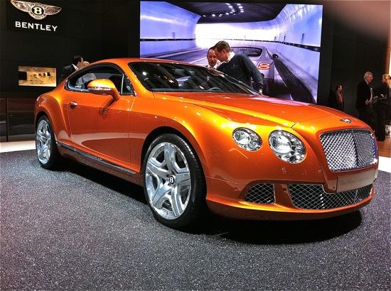 The New Continental GT Coupe von Bentley 2011 am 81. Salon in der Westschweiz