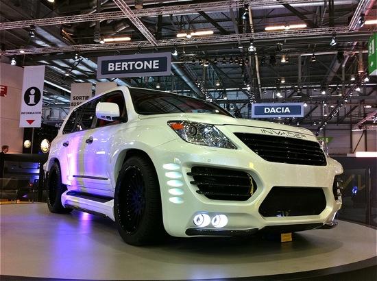 Invader L60 SUV, Lexus mit 600 PS am Autosalon in Genf 2011