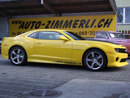 CHEVROLET Camaro 2SS/RS Coupe 376 cid 6,2L V8 6-Gang-Aut. 2010, Rally Yellow
