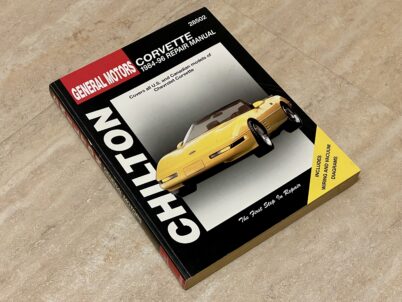 General Motors Corvette Reparaturhandbuch von 1984 bis 1996