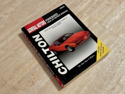 CHILTON GENERAL MOTORS PONTIAC FIREBIRD 1982-92 REPAIR MANUAL Covers all U.S. and Canadian models of Pontiac Firebird The First Step In Repair