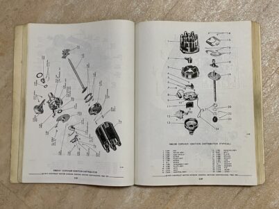 Chevrolet Corvair Teile & Zubehör Katalog 1960-69 von GM