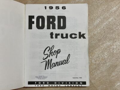 Ford F100 F150 F350 P350 Reparaturhandbuch von Ford Motorcompany