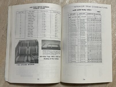 Oldsmobile Cutlass F85 & 442 a of Information von 1961 bis 1969