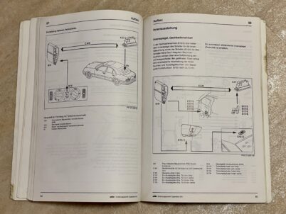 Werkstatthandbuch Mercedes E-Klasse PKW-Typenreihe W 210 Einfuehrungsschrift in den Kundenservice von Mercedes-Benz