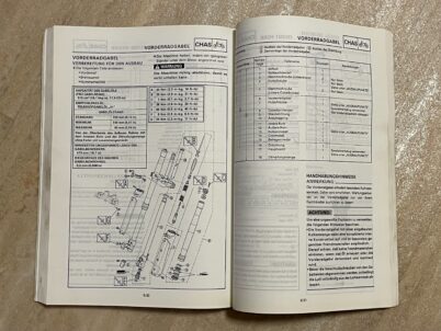 Yamaha YZ 125 1994 Reparaturbuch und Wartungshandbuch von Yamaha Motor Co. Ltd.