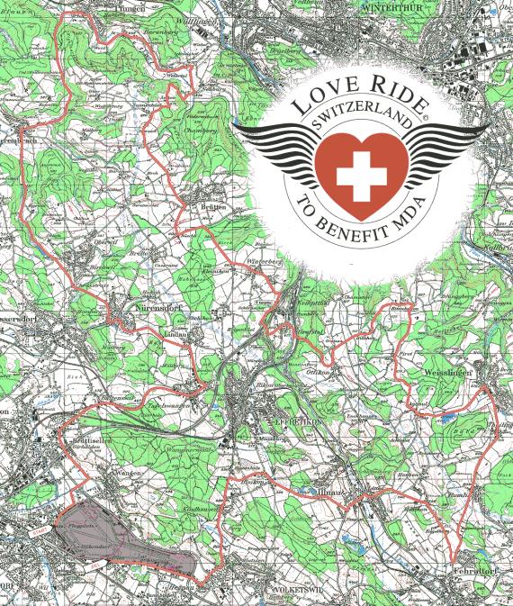 Love Ride Route 2008