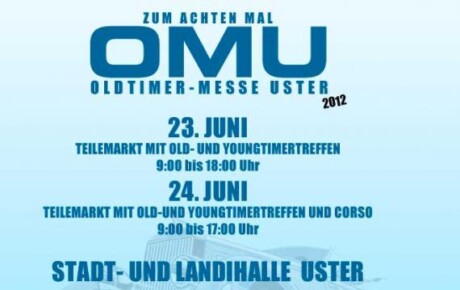 OMU Oldtimer & Youngtimer Messe Uster CH 2012