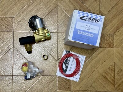 Canton Accusump Oil Pressure Accumulator - Electric Pressure Control Valve Kit