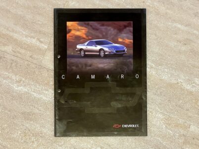 Chevrolet Camaro Coupe Targa Cabriolet Z28 Coupe 1998 Prospekt