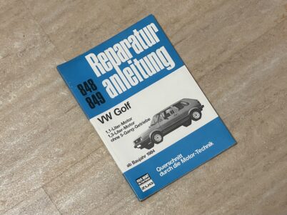 VW Golf Retaraturanhandbuch Bucheli 848 und 849 ab 1984