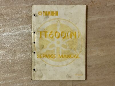 Yamaha TT600 Hardenduro Service Workshop Repair Manual Reparatur Werkstatthandbuch