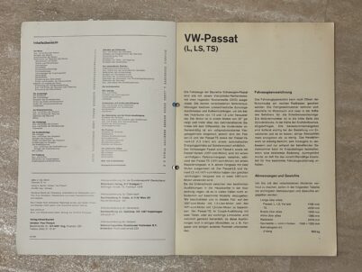 VW Passat Werkstatthandbuch von Bucheli Nr 219