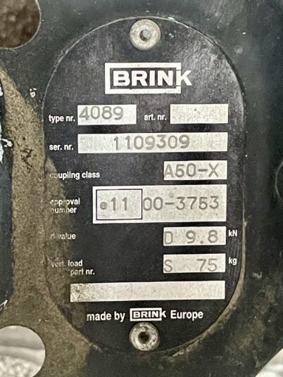 Brink Anhaengerkupplung AHK abnehmbar Tyota RAV 4 2000 bis 2005